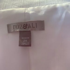 Ros&Ali white Blazer